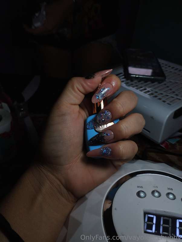These are the hands of a goddess! She will squeeze your ball..