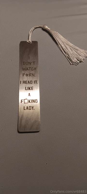 Every good book needs a good bookmark...and damn this book h.. 2