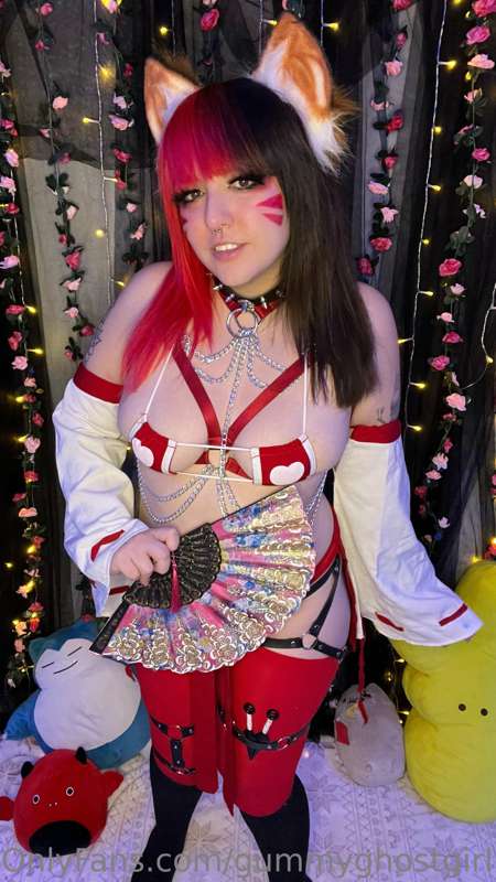 Breed a horny kitsune shrine maiden? 🦊❤️ 7