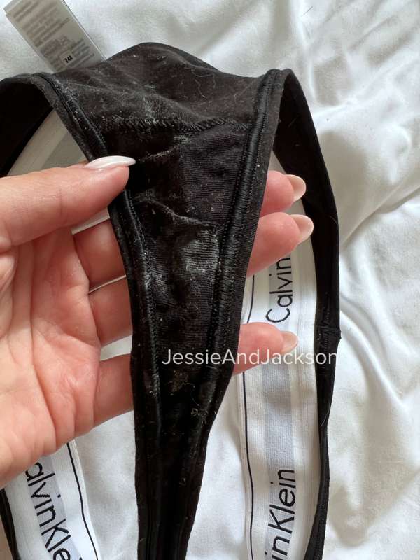 **Dirty panties**
These are the panties I got fucked in in t.. 1