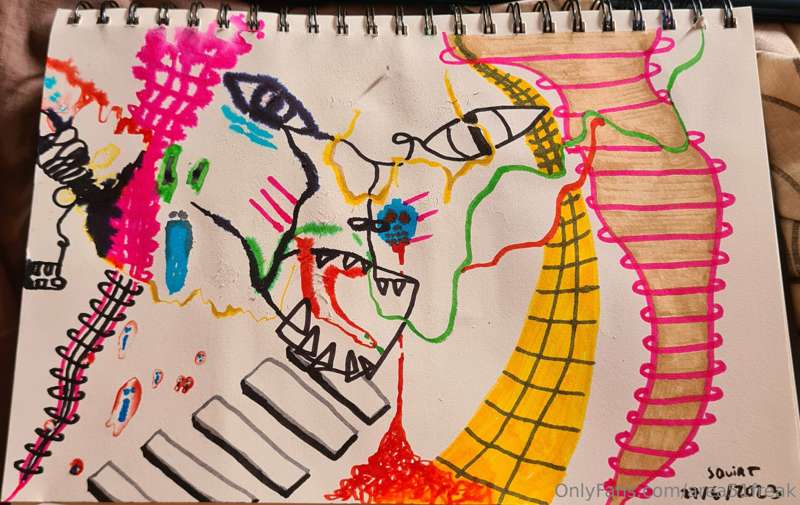 [EXPERIMENT] - Painting with my squirt