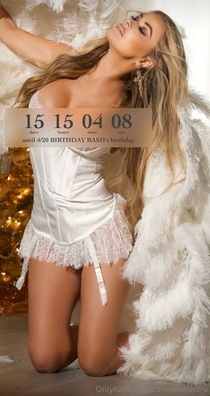 Counting down the days! 🎂 We're going to have so much fun on..