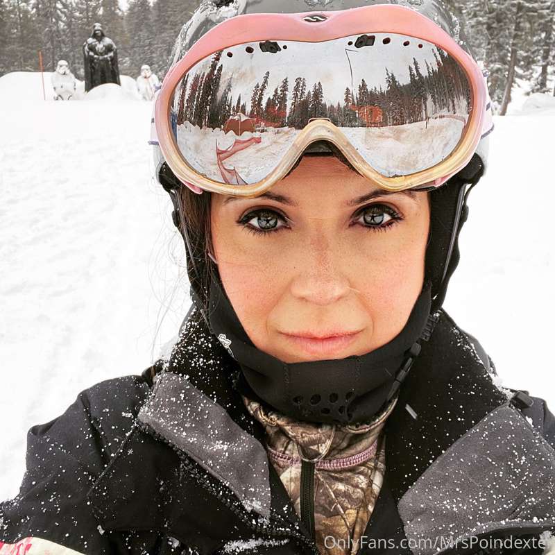 Out snowboarding today in Tahoe
