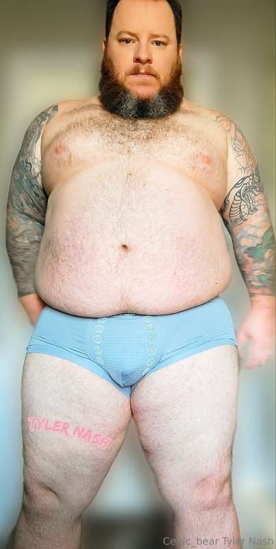 I think my new undies are maxed out The thighs and calves th..