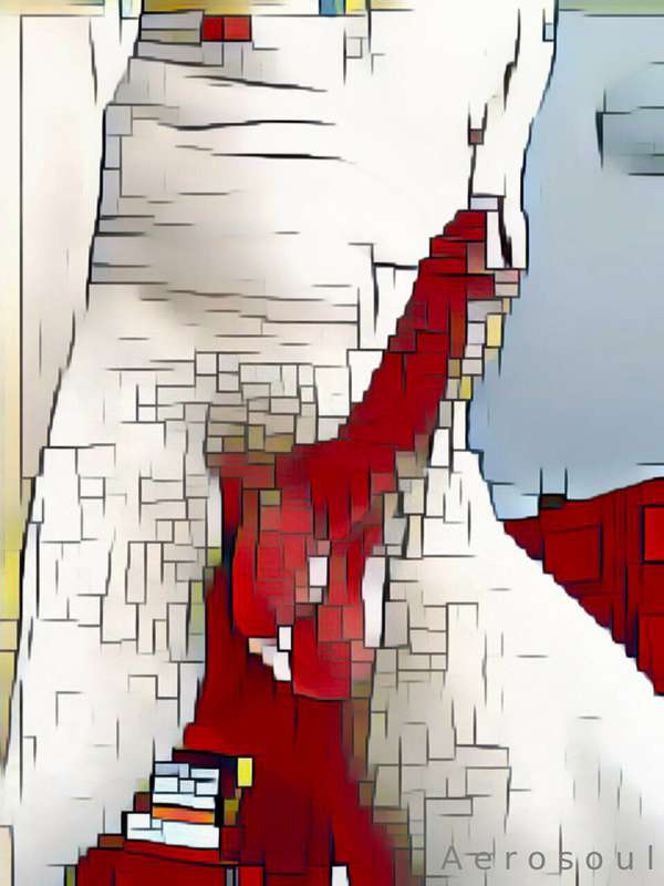 Mondrian Monday. Mamma Mia.  You know what to do to see my M..