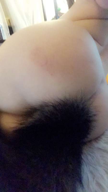 I loved how much this tail filled up my ass 😍 1