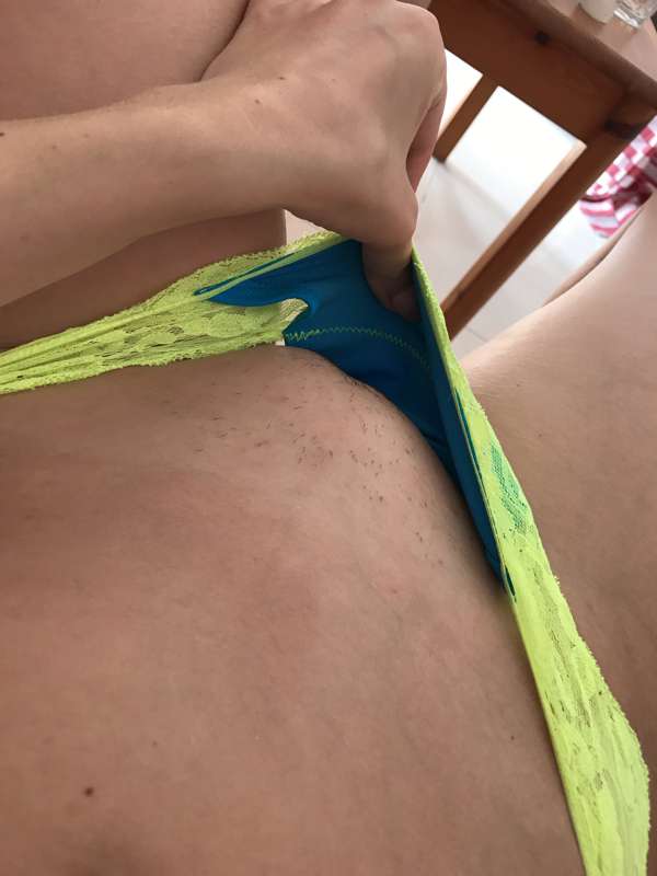 Inside my bikini bottoms x 5