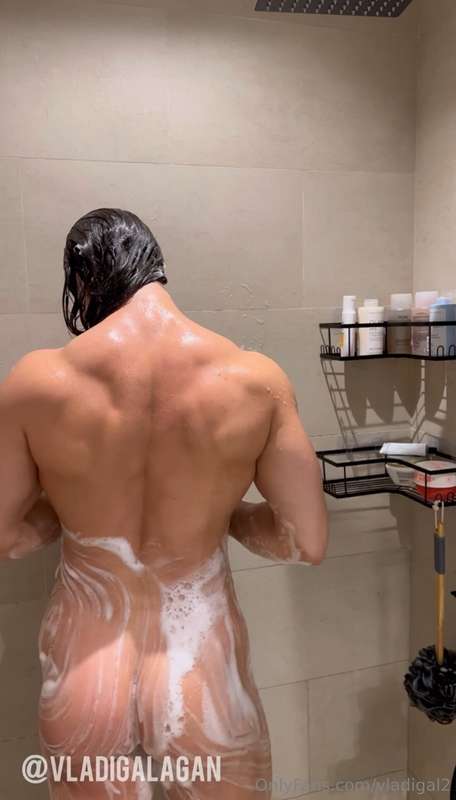 taking my time in a shower💦..can you help me to rub my back?..