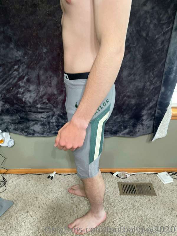 Me in football pants set 4 6