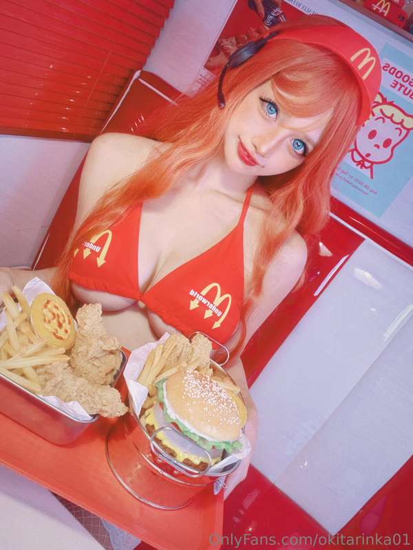 McDonald's Girl Part1 What would you like to order?❤️❤️❤️ 12