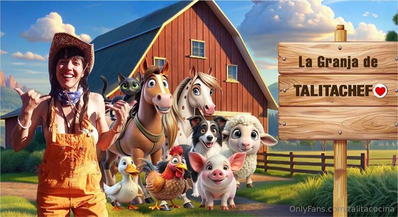 En Octubre disfrutamos juntos en la Granja de Talita 👩‍🍳❤️🐮🐎..