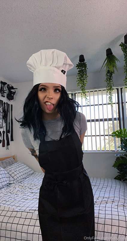Chef cosplay set pt. 1🖤 this was a cosplay from the Total Dr.. 14