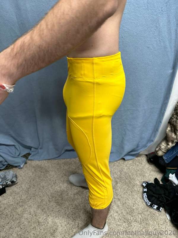 More of the private in football pants! 2