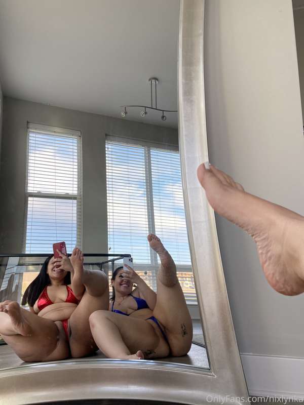 Want to taste our chubby fat pussies, Daddy? Like for more p..