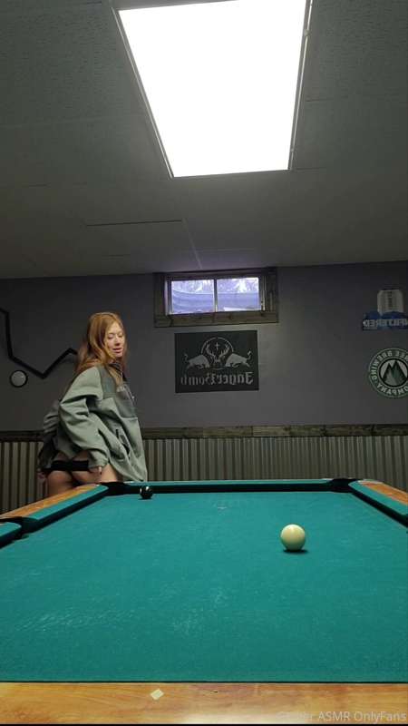Playing Strip Pool with me while everyone is asleep🎱💥🤫😈 3