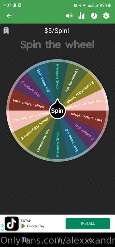 Tip this campaign $5 for a wheel spin! 😍
Everything is worth..