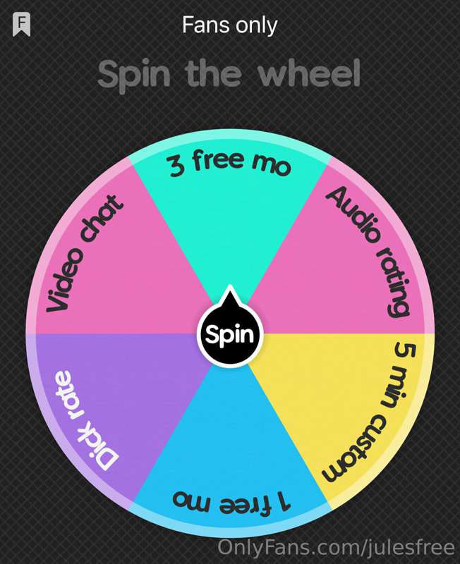 Let’s spin baby! $6! 😵‍💫