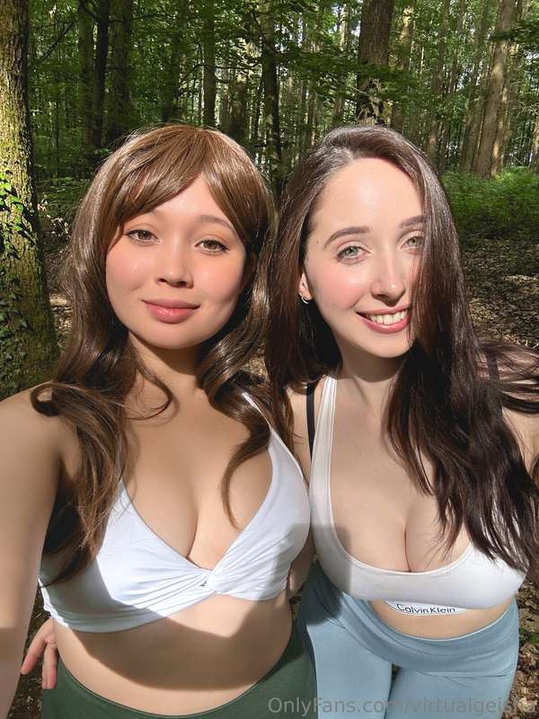 Come touch grass with @gumihofree & myself? :3 🌱  @thevirtua..