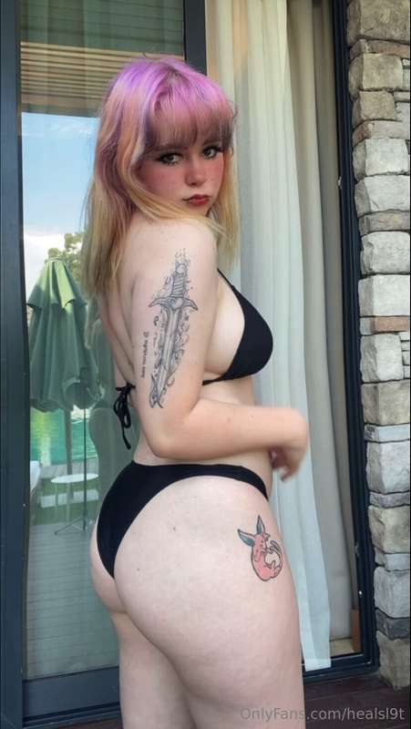 going for a swim todayyy :33