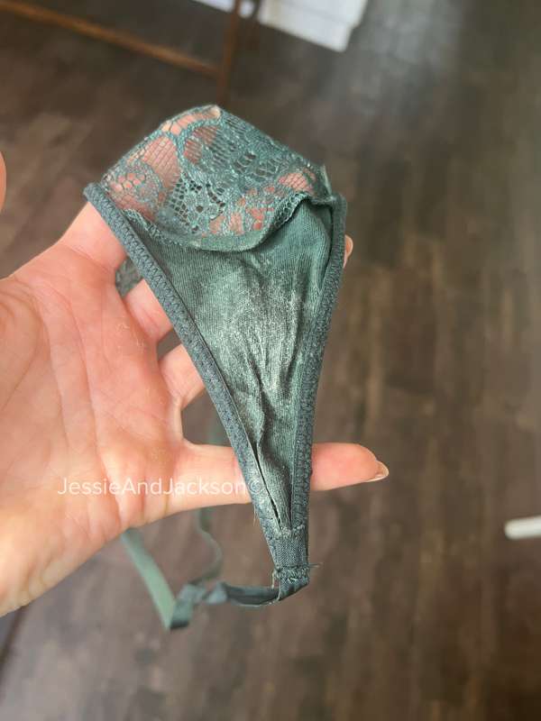 **Creampied panties from yesterday!**
Juicy wet pics and the.. 2