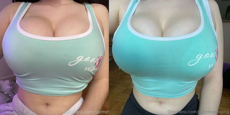 Almost one year apart💕 about a DDD to an H cup