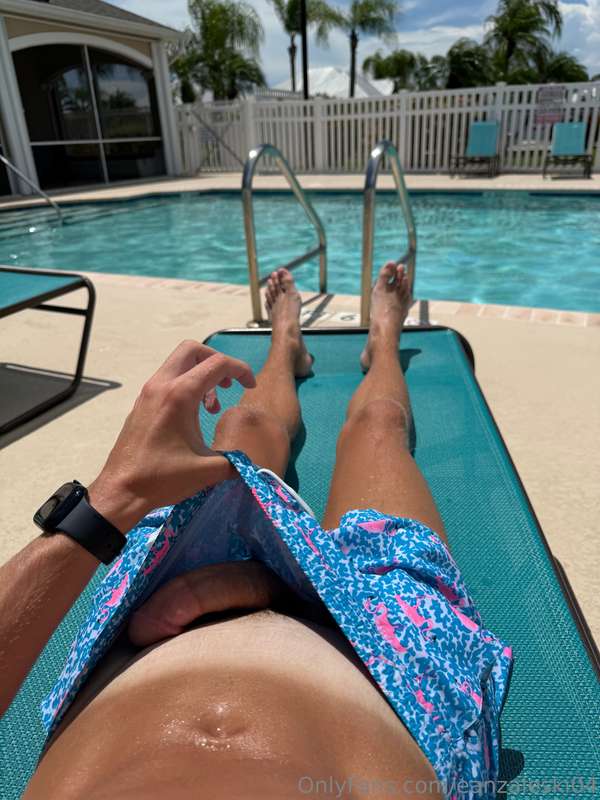 Oops was a little naughty at the pool 😈😋