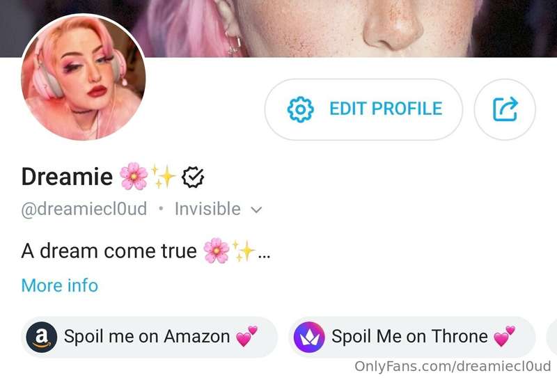 I added two wishlist buttons to my profile! If you want to s..