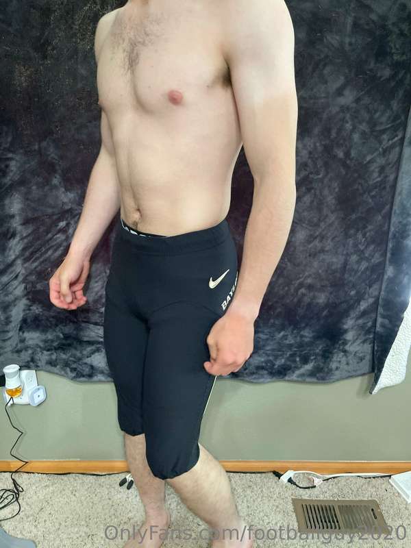 Me in football pants set 3 1