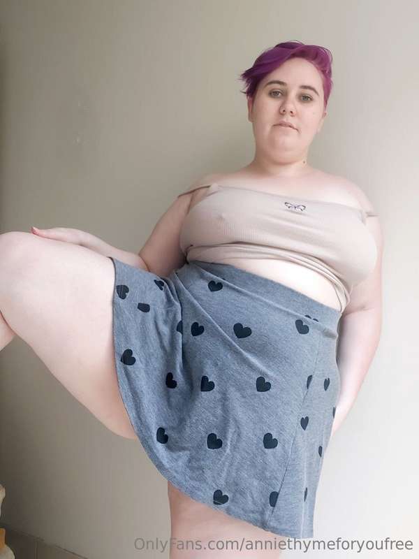 Think i'm wearing anything under this skirt? Find out at @an..
