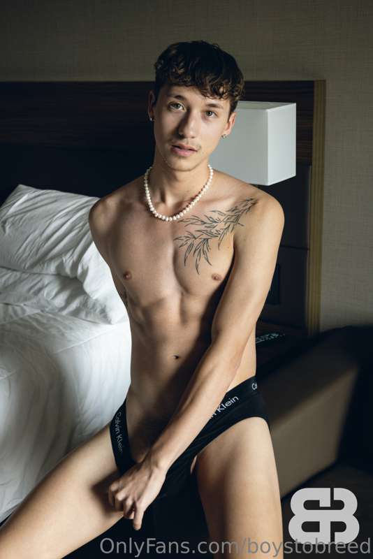 This boy has it all: a cute face, a tight pussy, and my cum ..