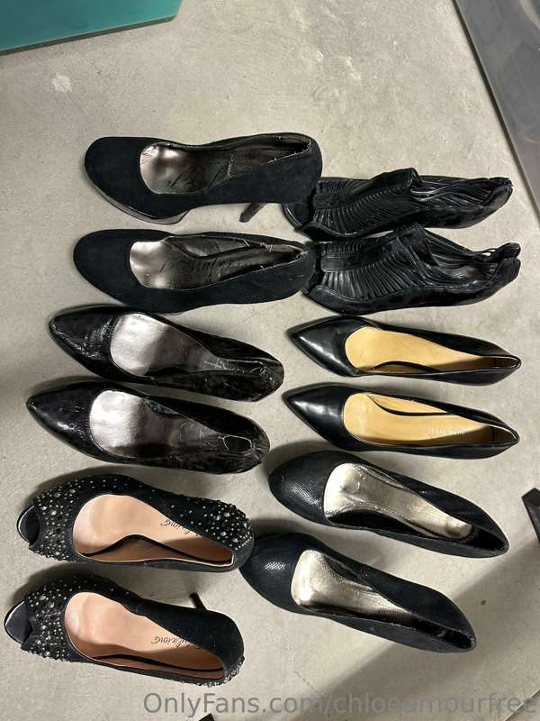 For all my Foot/ Shoe Fetish Lovers.  Message me if interest.. 1