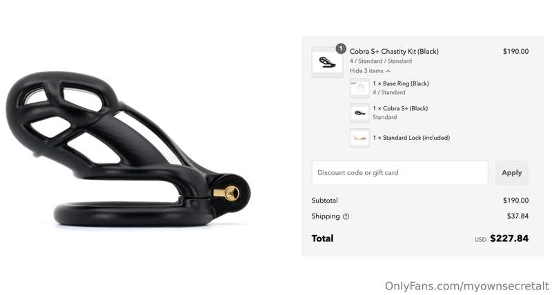 Help me lock my clit up? 🥹 I need your help to buy this clit..