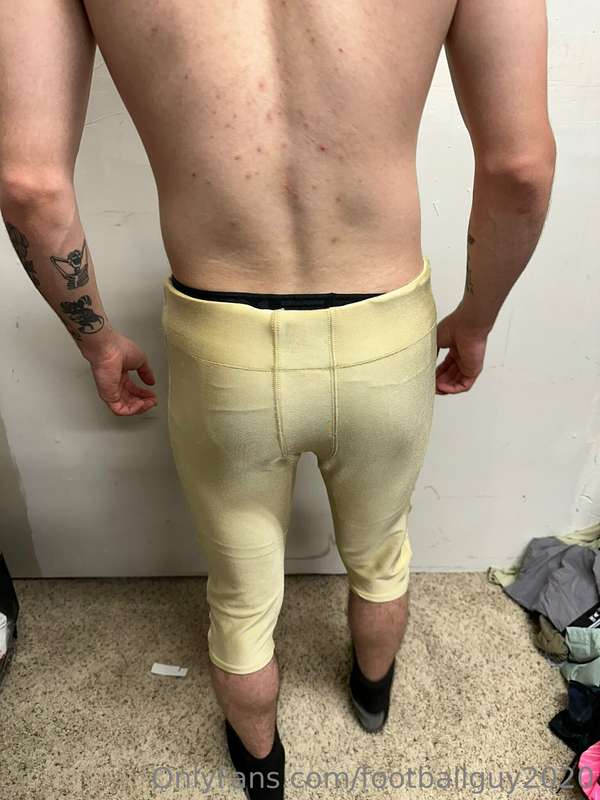 I look great in football pants don't I?? 6