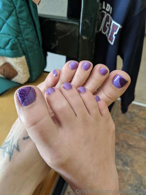 Today's #throwback is Purple 💜 🟣 💜 I've been feeling it 😏 5