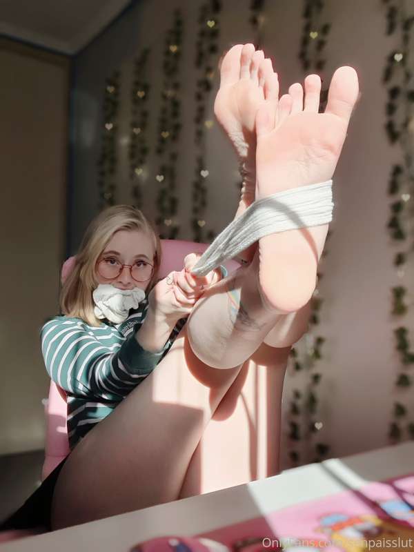 Tie me up with my own sock and stuff my mouth with the other.. 1