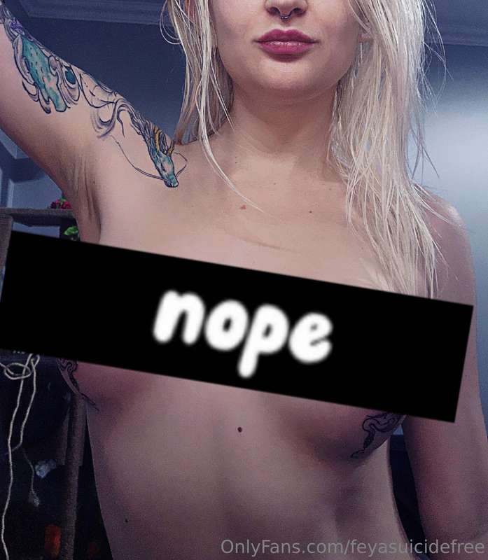 Nope 🙅‍♀️