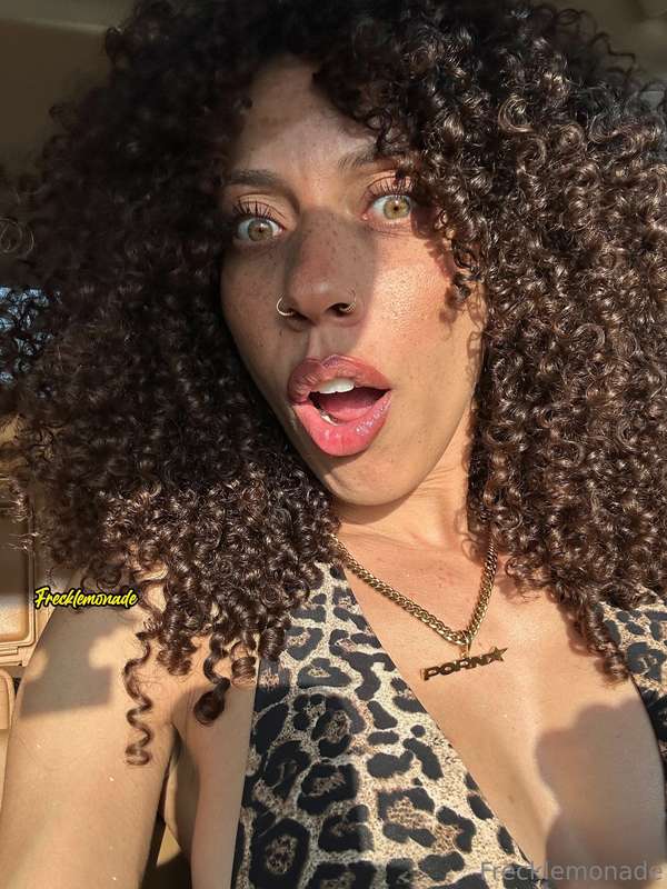 Wild… this beautiful hair grows out of this wicked little mi..
