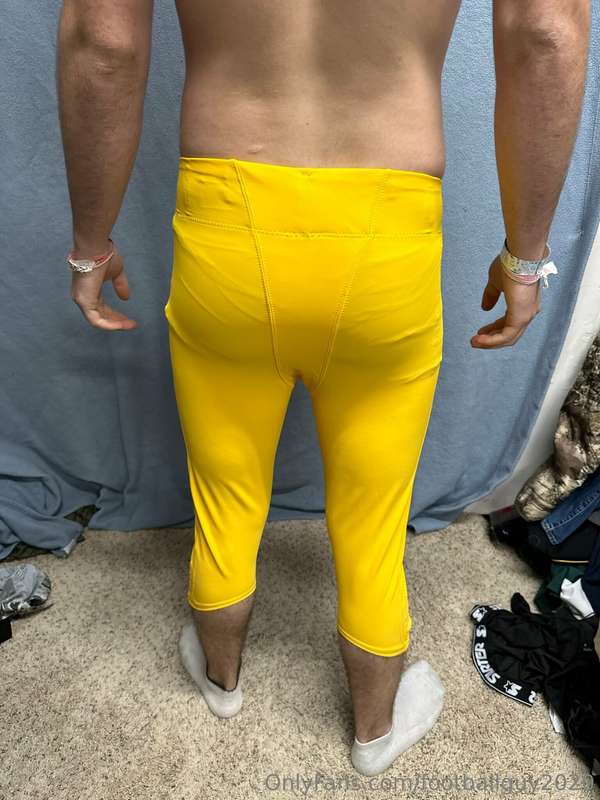 More of the private in football pants! 17