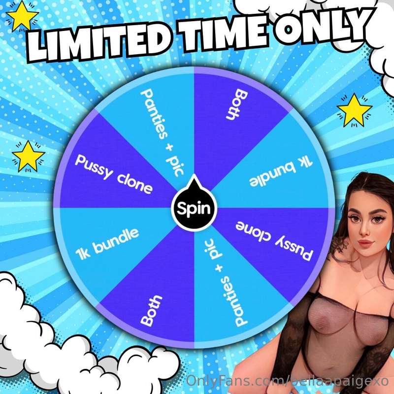 💙 LIMITED TIME WHEEL 🩵Shipping free delivery for this wheel ..