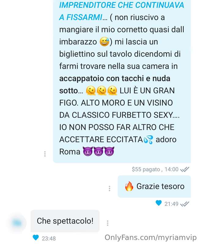 ***diciamo che Roma mi ha fatto bene… molto bene***..🥵 il vi.. 1