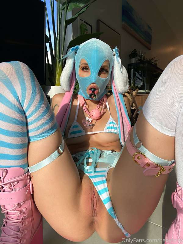 Ski bunny mask set 🦋💦🐰🖤 pt. 4 23