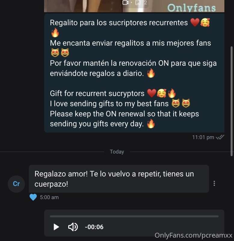 Dejando regalitos a mis mejores fans ♥️🔥 Solo mantén la reno..