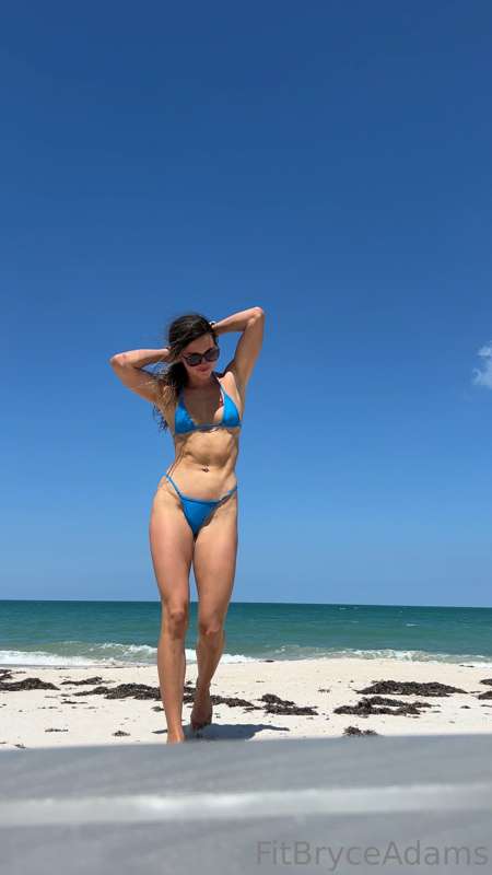 Practicing my model walk up the beach 😜 How’d I do? 18