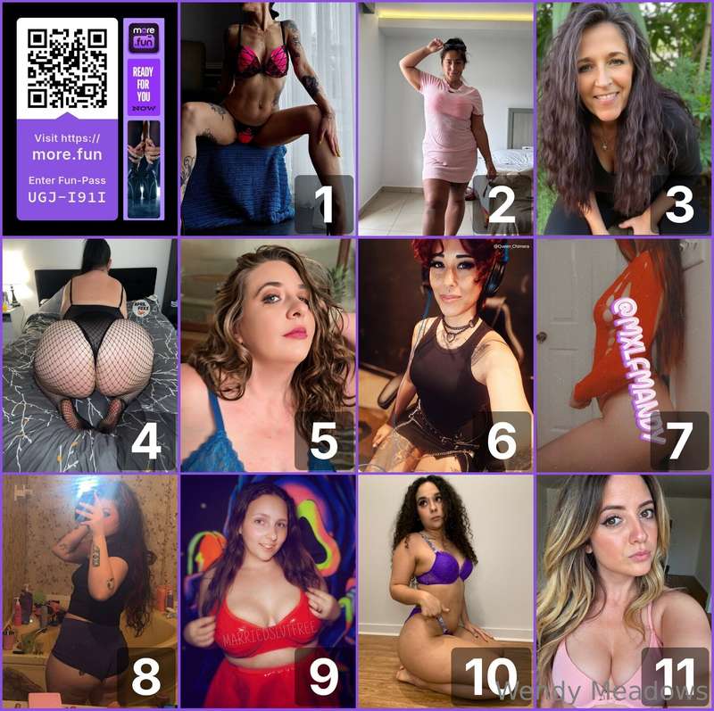💣 One taste and you’re hooked. These sluts aim to please.1.🥵..