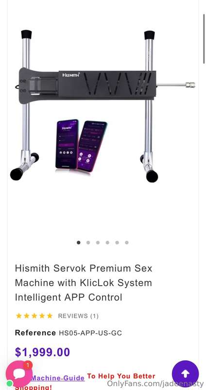 This was the machine that I originally wanted it it was actu..