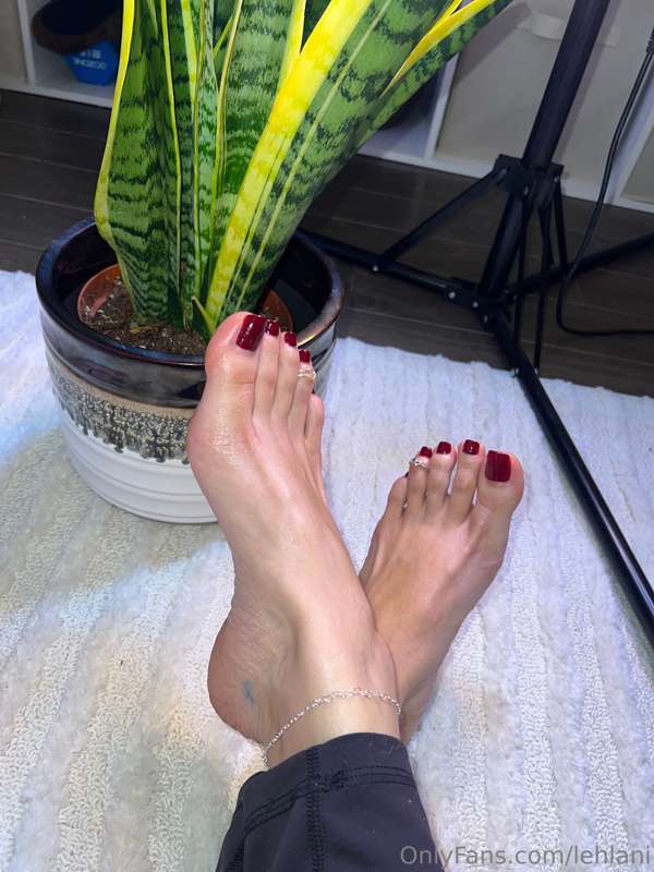 I would love a foot massage rn ❤️ had a long day today, if o.. 3