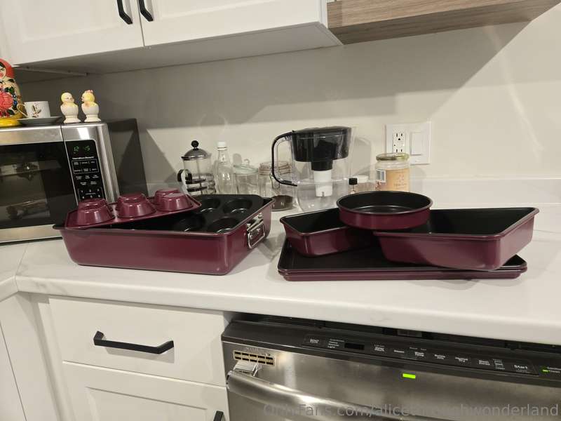 Thank you for the cooking set!!! Reach out, i forget who bou..