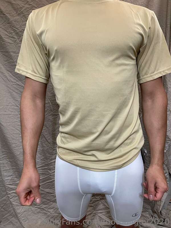 The horny private and his VPL and beefy ass! Set 3
