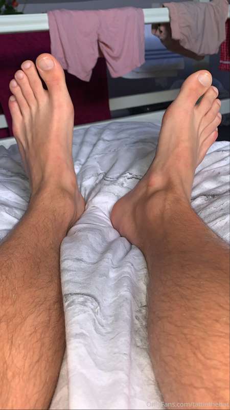 Feet are so tired today