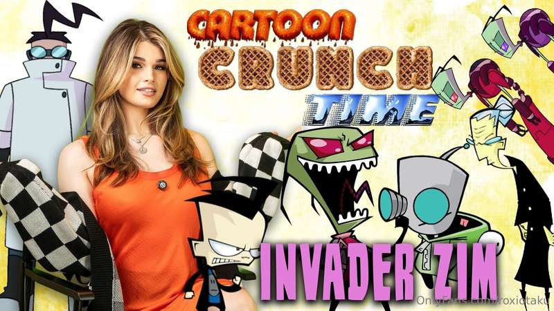 Welcome back to @oftv CARTOON CRUNCH TIME! Invader Zim is a ..